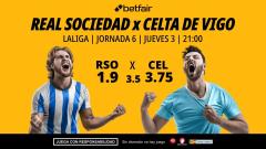 Real Sociedad - Celta de Vigo: alineaciones, horario, dónde ver, pronósticos y estadísticas